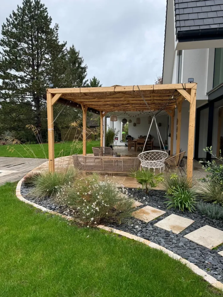 terrasse abritée