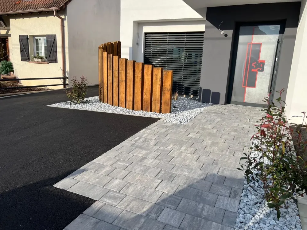 pavage et béton